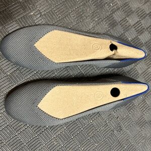 Rothy’s flats in charcoal size 10
